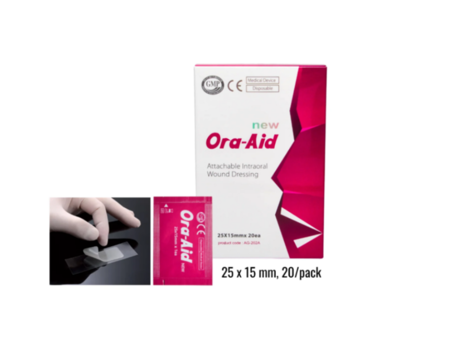 Ora-Aid – Oral Wound Patch 20ct