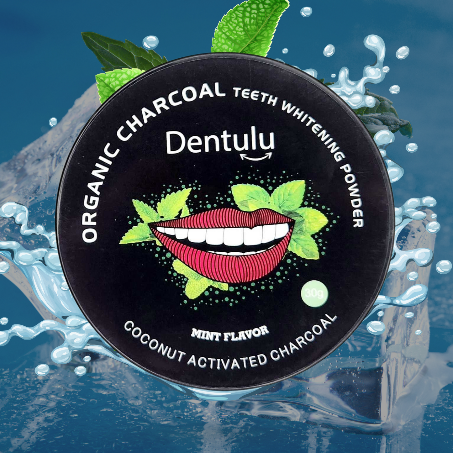 Organic Charcoal Teeth Whitening Powder