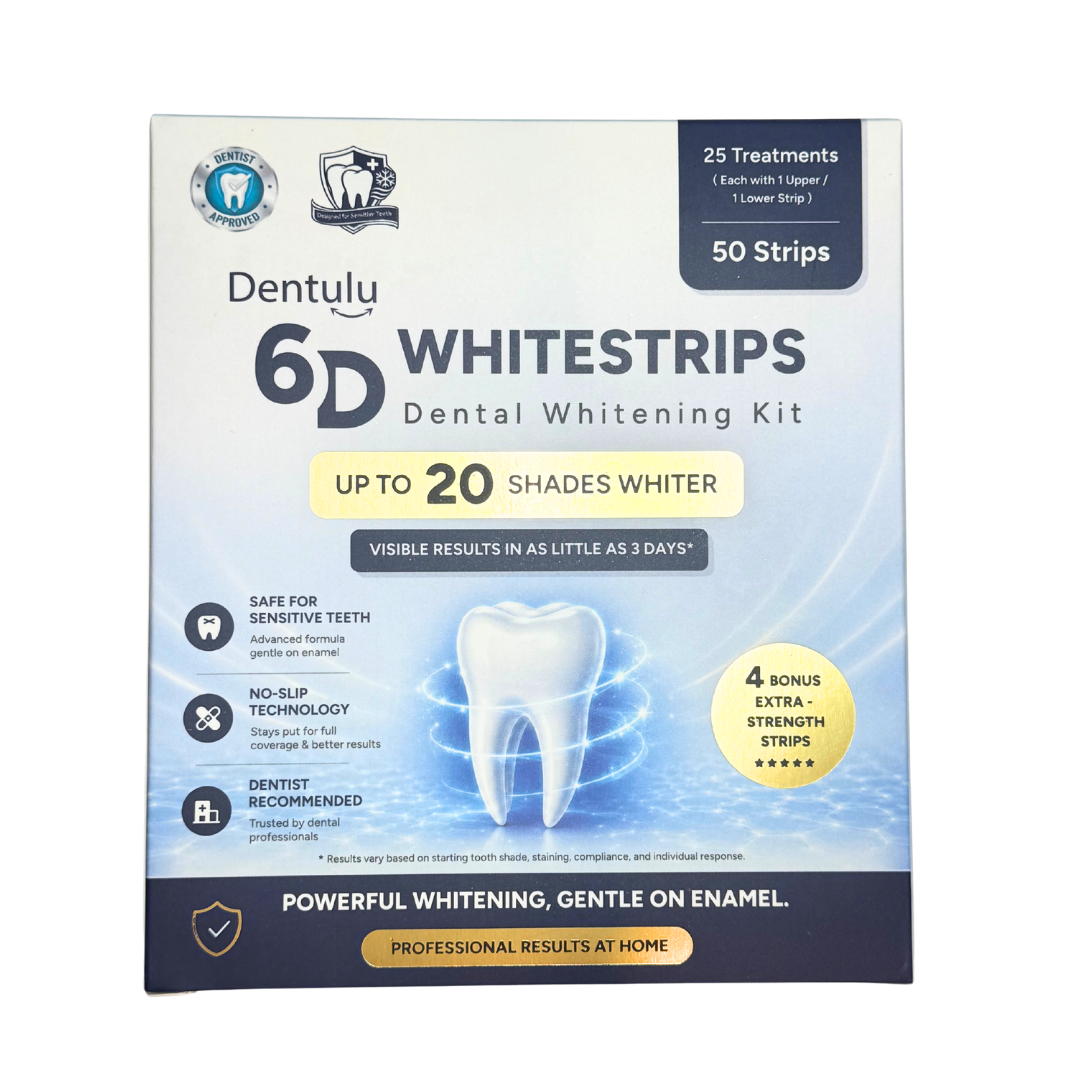 Dentulu 6D Whitestrips - Dental Whitening Kit