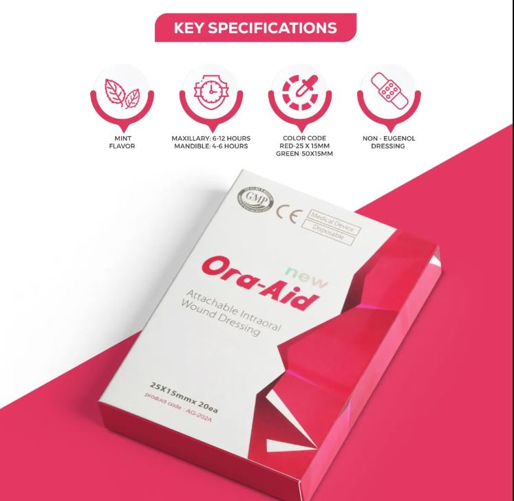 Ora-Aid –  Oral Wound Patch 20ct