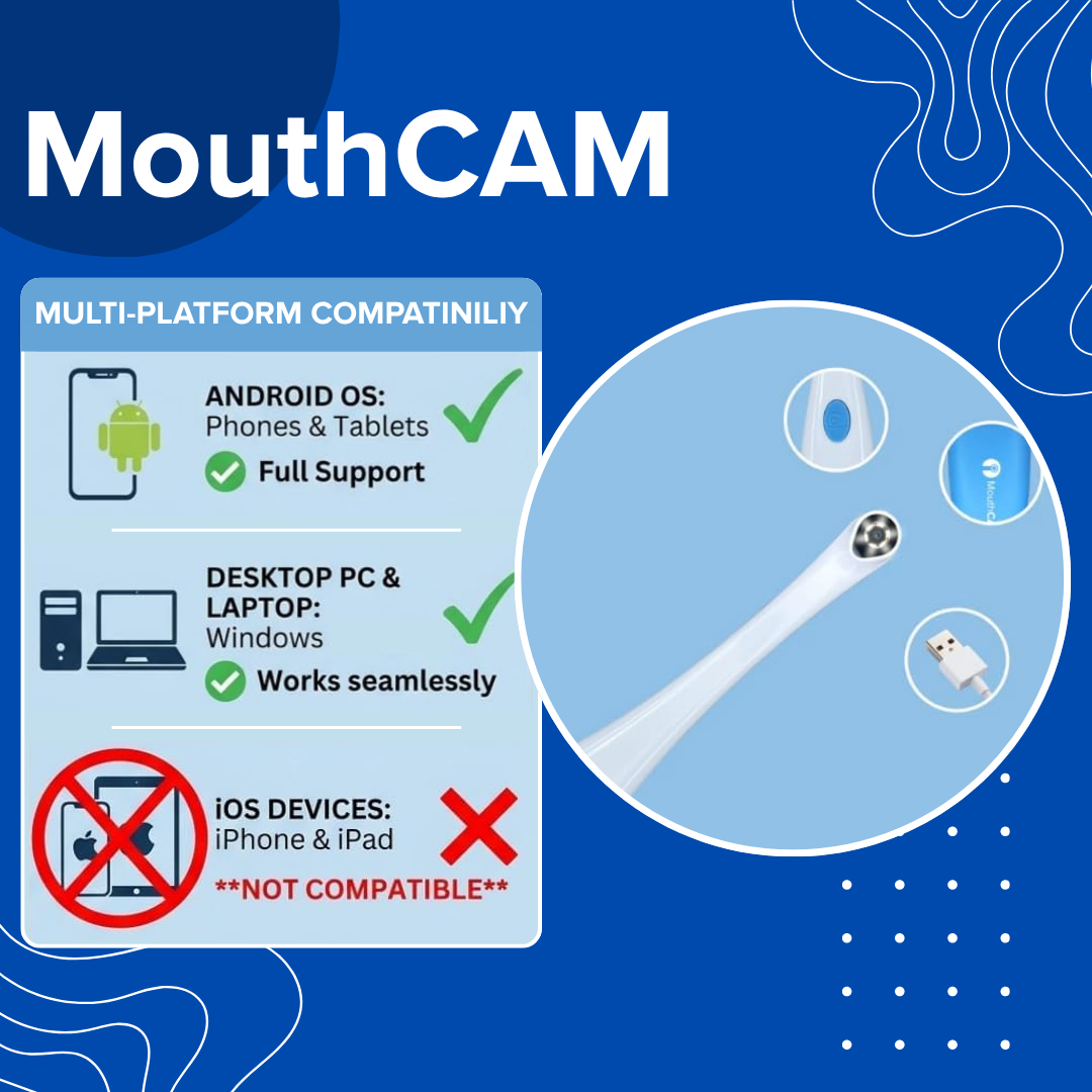 See What Your Dentist Sees | USB Personal Dental Intraoral Camera