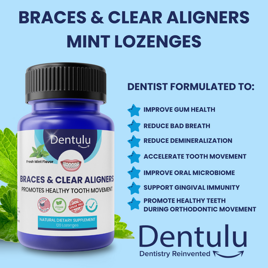 Braces & Clear Aligners Mint Lozenges