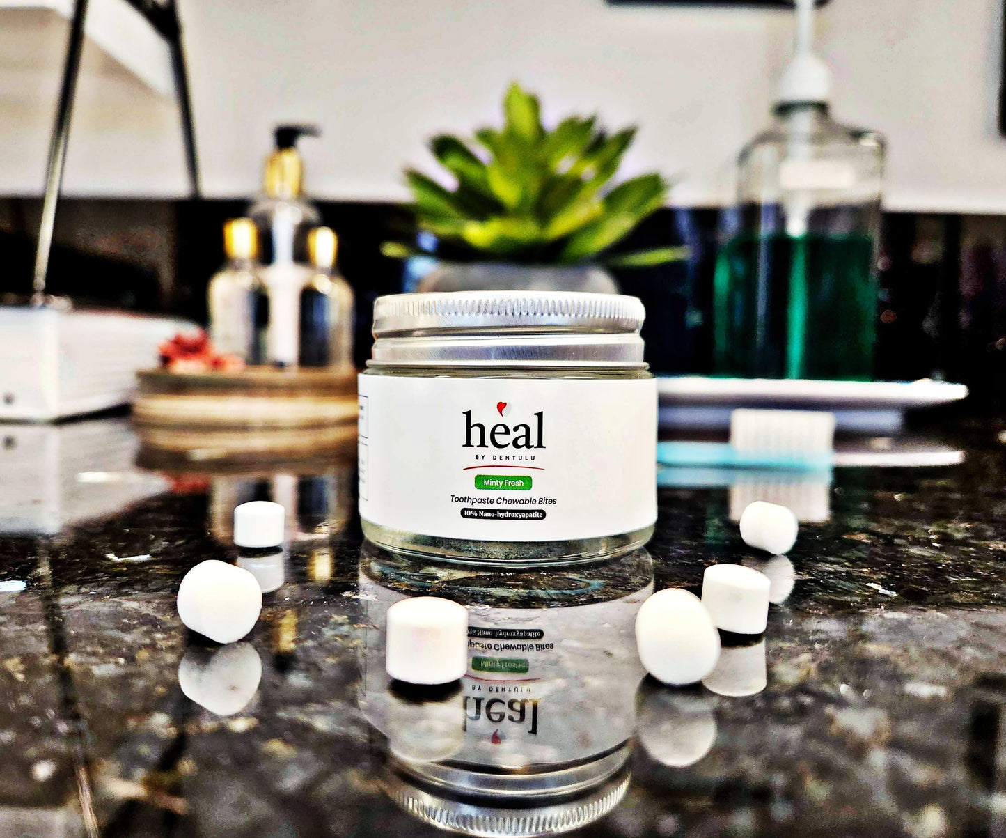 HEAL- Compact Toothpaste Chewable Bites